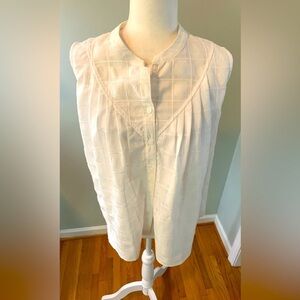 Current Air sleeveless Summer tunic, size L